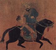 unknow artist Mongolian arch protections to horse after seal of the emperor Ch- ions Lung and other painting